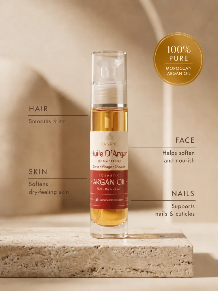 Pure Moroccan Argan Oil for Hair & Skin